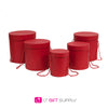 Set of 5 Tall Round Flower Box