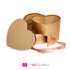 Heart-Shaped Flower Box (Two-Layers)