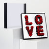 Love Magic Mirror Fabric Love Flower Box with Foam