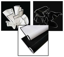  Plastic Black And White Flower Wraps