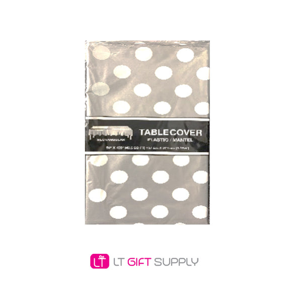 Rectangular Polka Dots Table Covers 108" x 54"