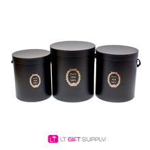  Round Flower Box Set of 3