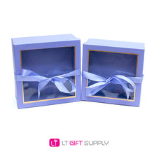  Window Square Box Set of 2