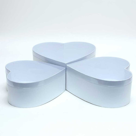 Clear Lid Heart Shape Flower Box